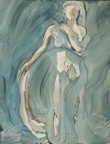 nude with veil